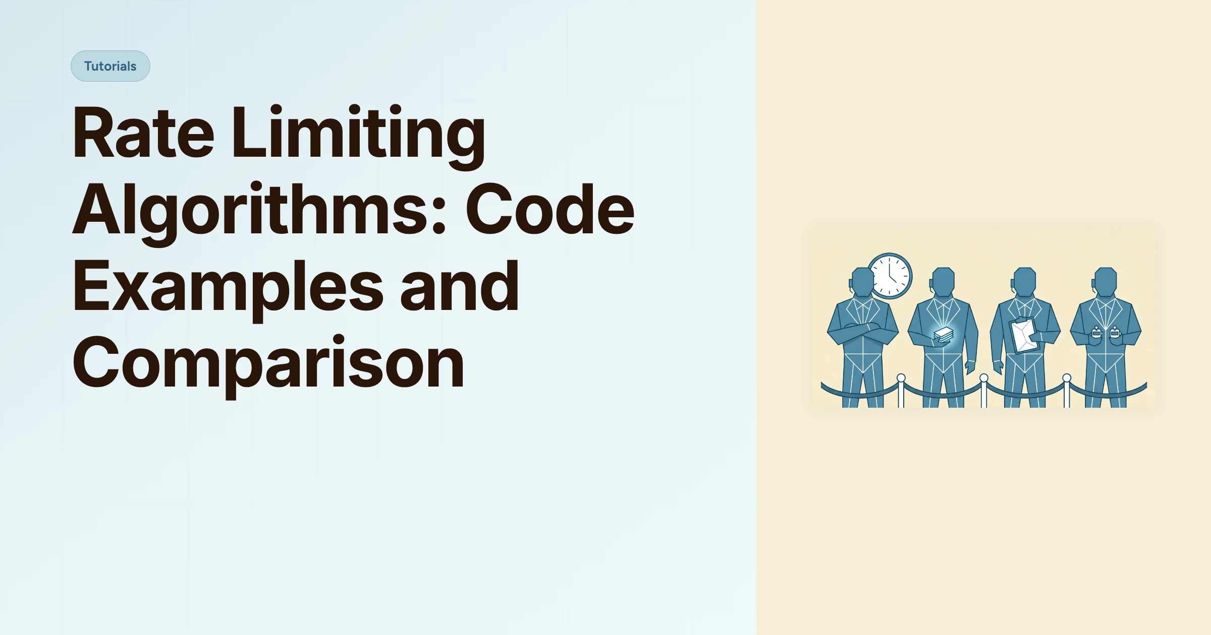 Rate Limiting Algorithms: Code Examples and Comparison cover