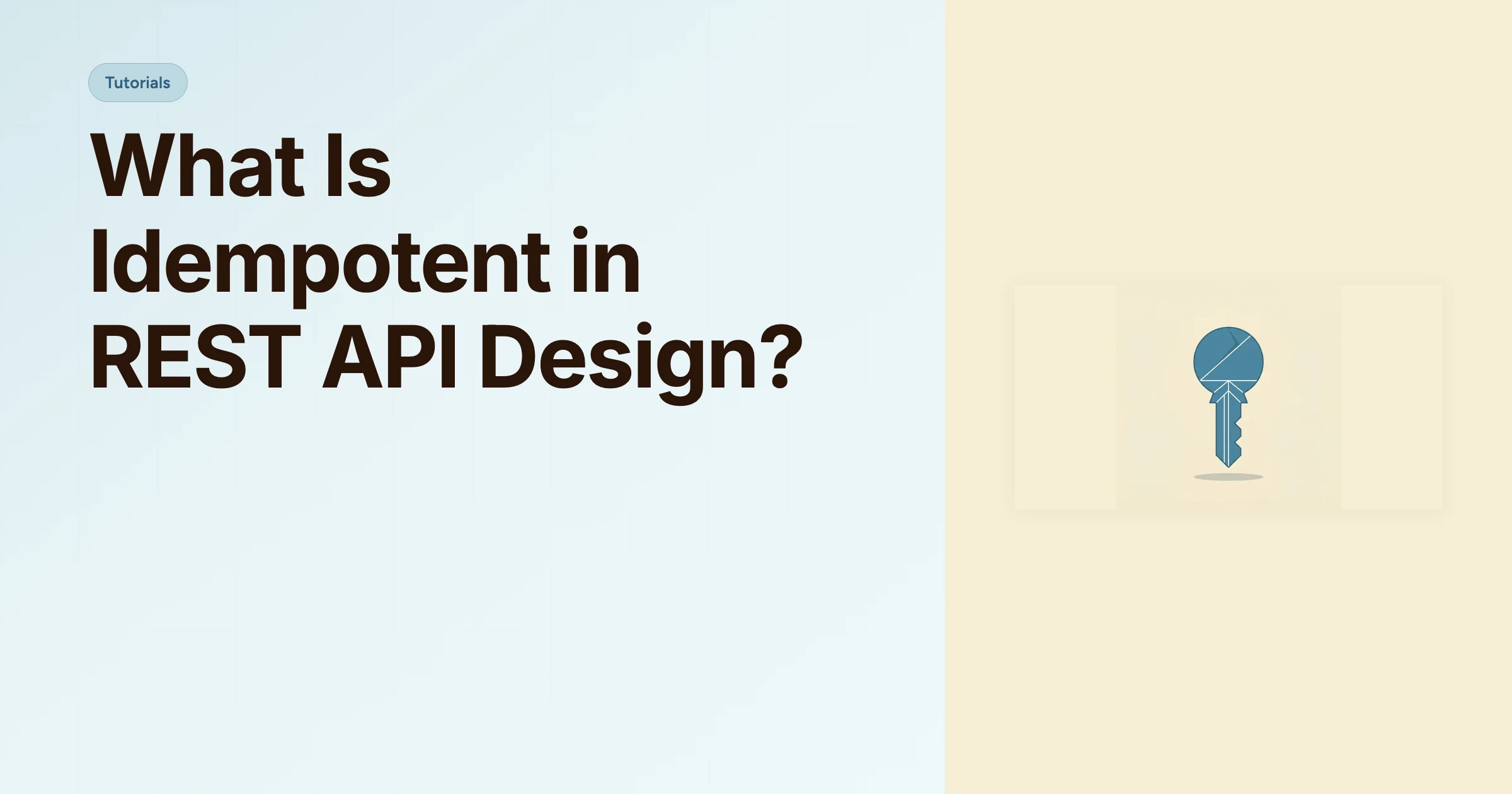 What Is Idempotent in REST API Design? cover